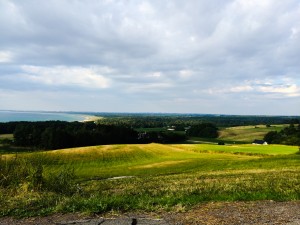 Det smukke område omkring Vig.