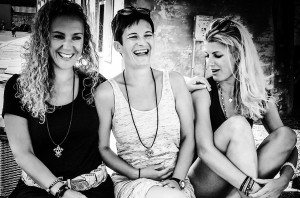 Mig sammen med to af 'bedstevennerne'.