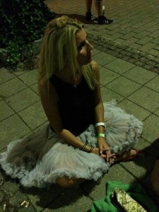 Men måske mit prinsesseskørt til gengæld var...